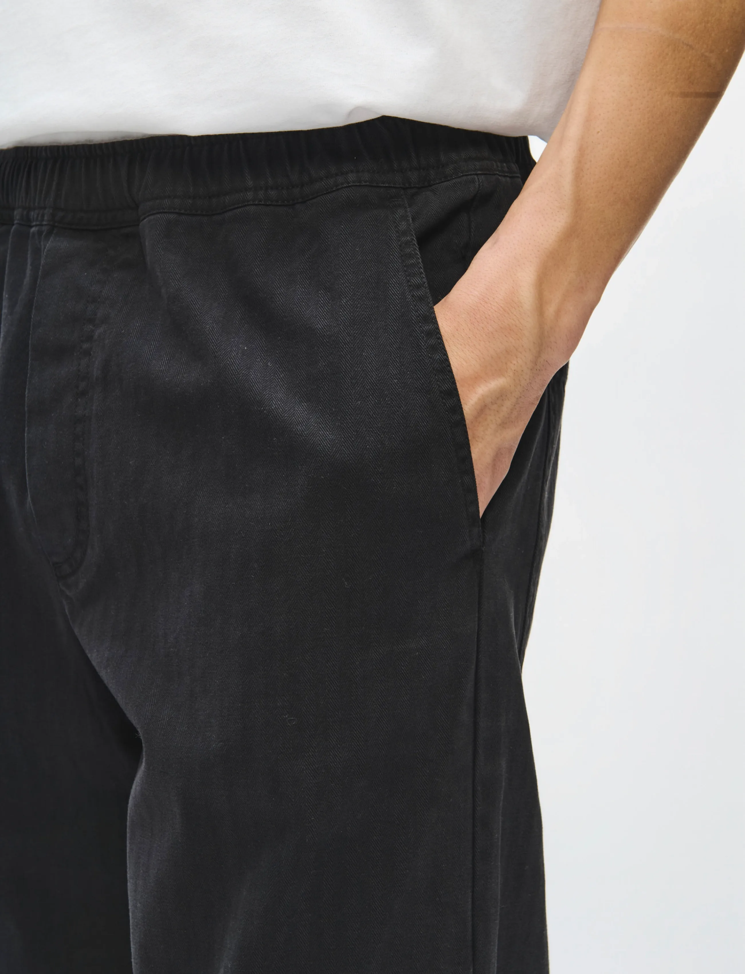 WOOD WOOD - WWLax trousers 25189 - freizeithosen - black - 4
