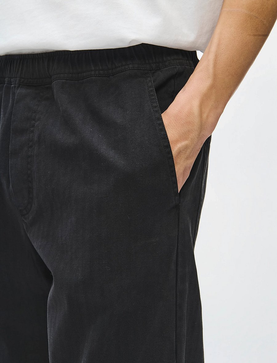 WOOD WOOD - WWLax trousers 25189 - freizeithosen - black - 4