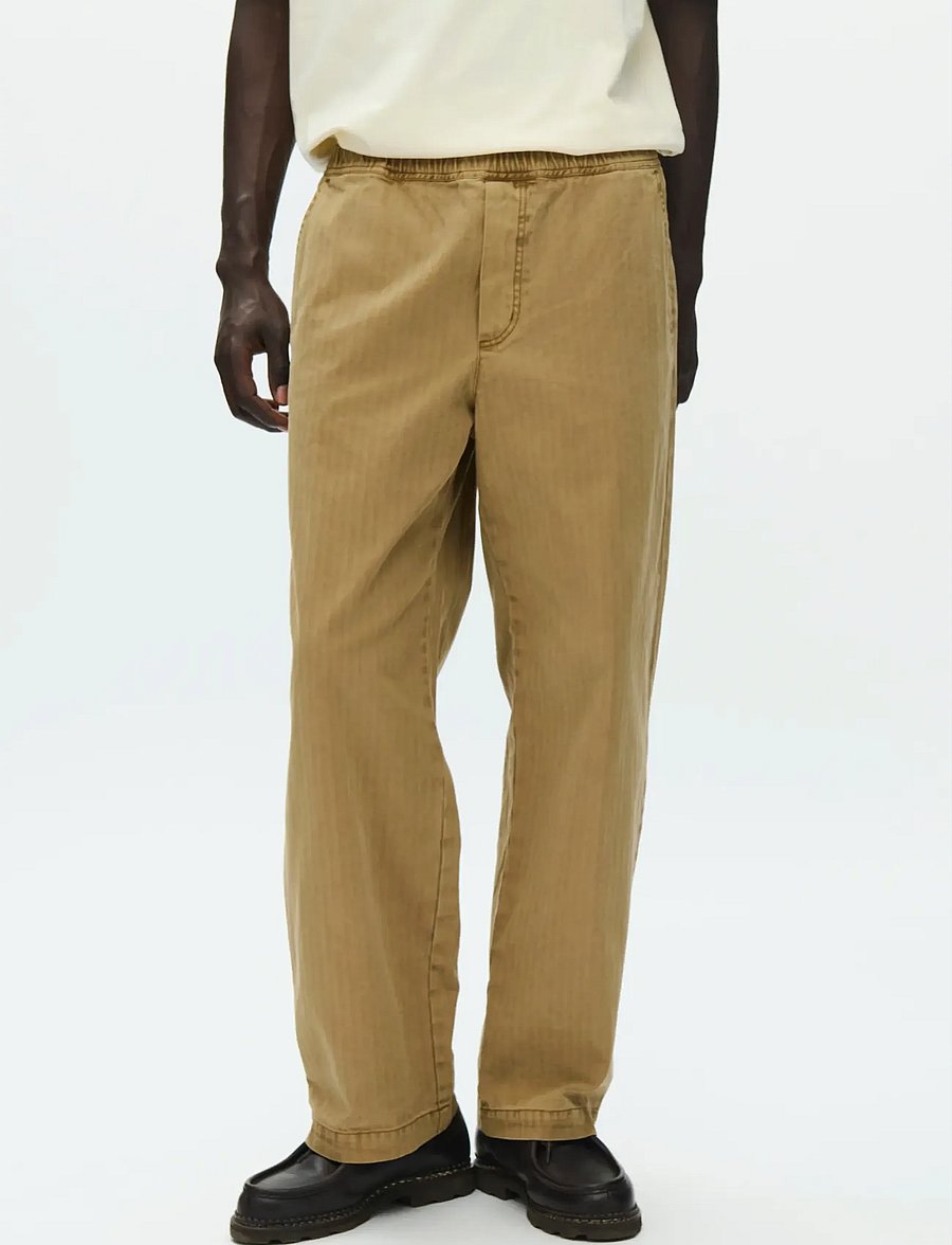 WOOD WOOD - WWLax trousers 25189 - vabaajapüksid - ermine - 0