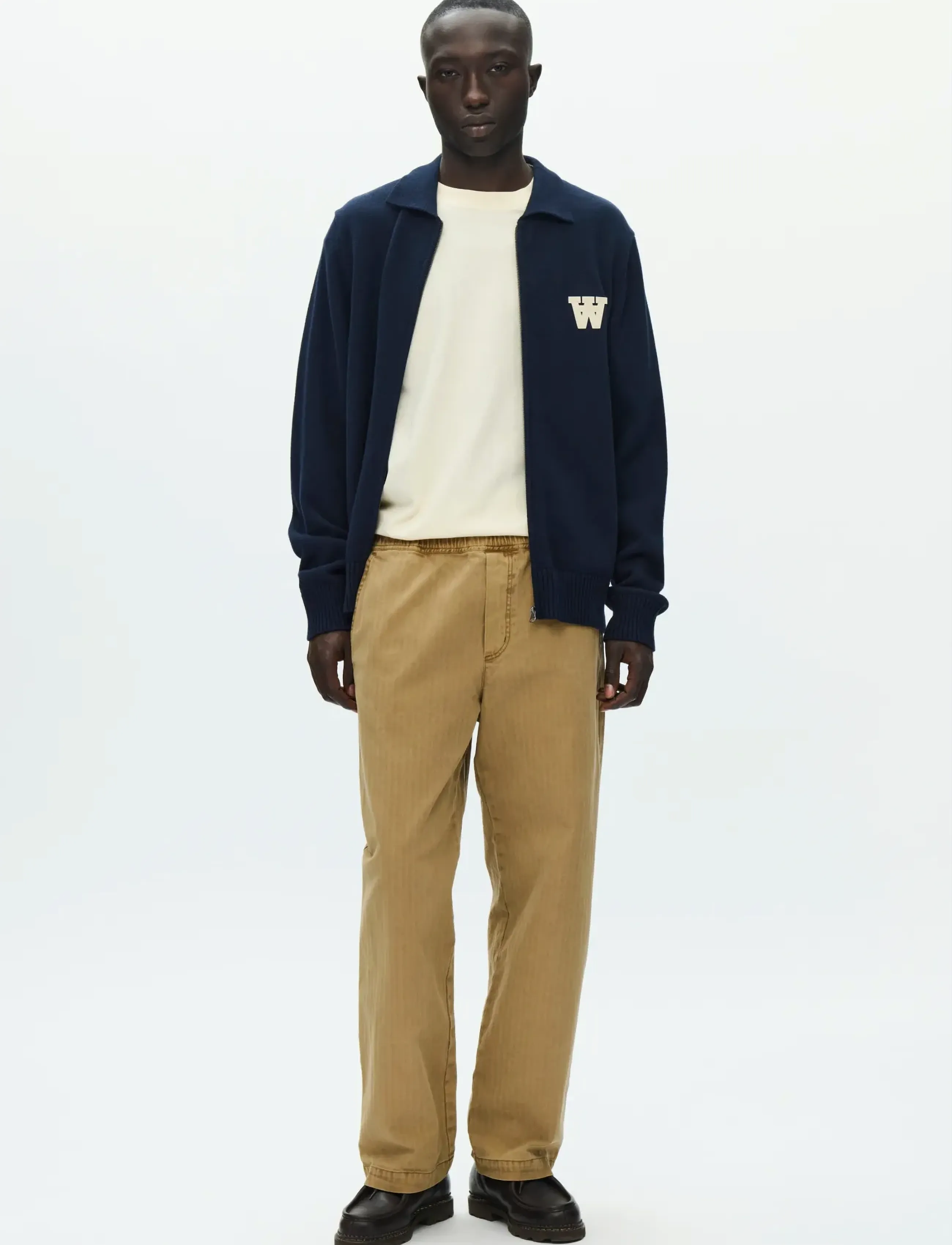 WOOD WOOD - WWLax trousers 25189 - casual bukser - ermine - 3