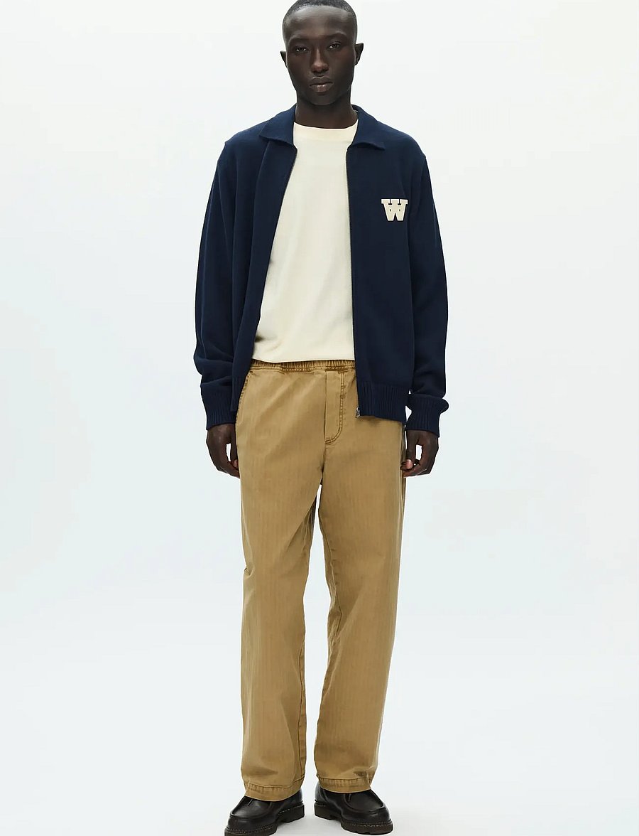 WOOD WOOD - WWLax trousers 25189 - vabaajapüksid - ermine - 3