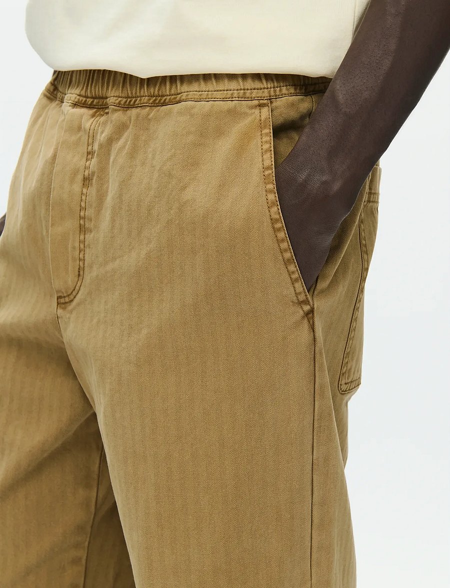 WOOD WOOD - WWLax trousers 25189 - vabaajapüksid - ermine - 5