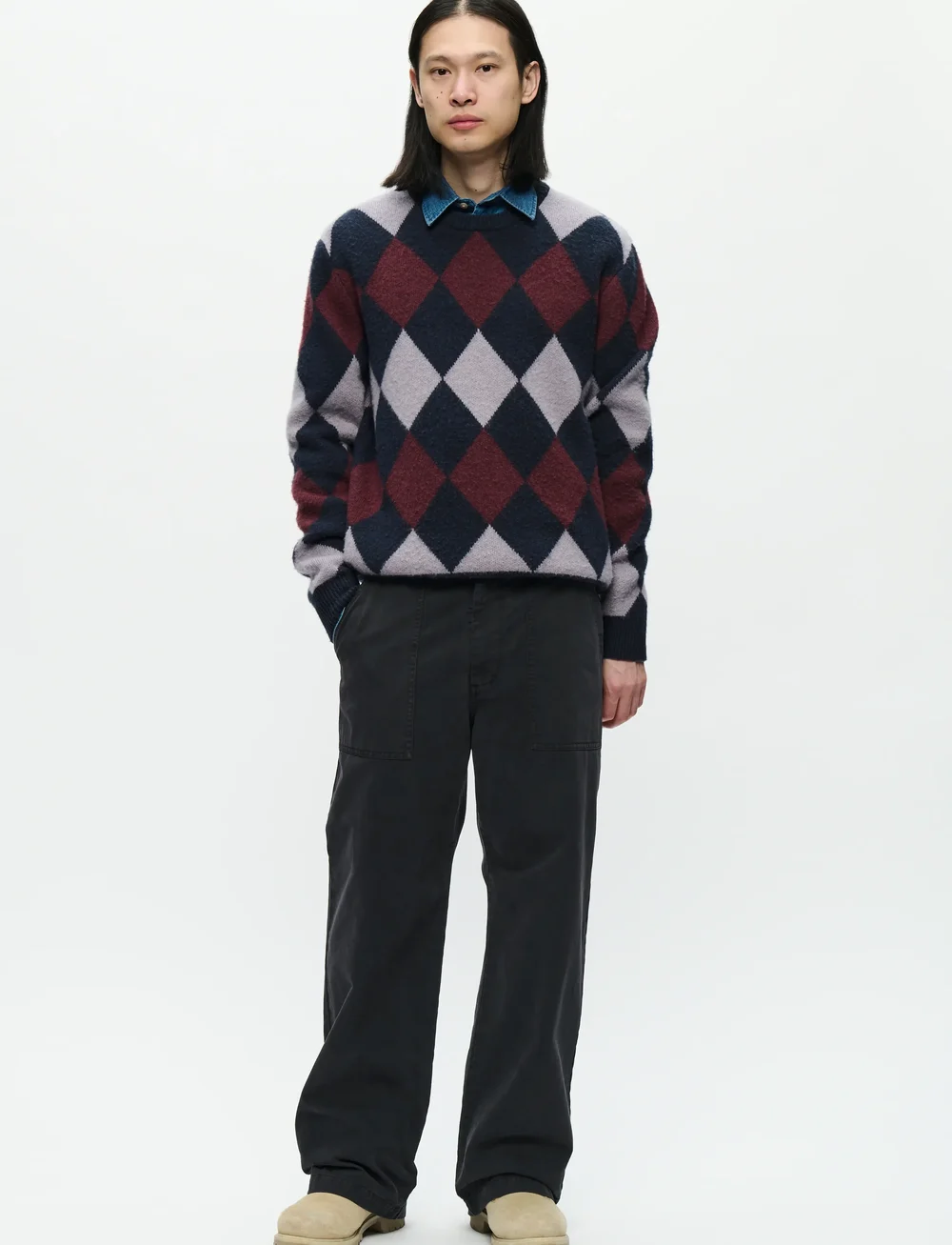 WOOD WOOD - WWHeino trousers 25184 - vabaaja püksid - black - 1