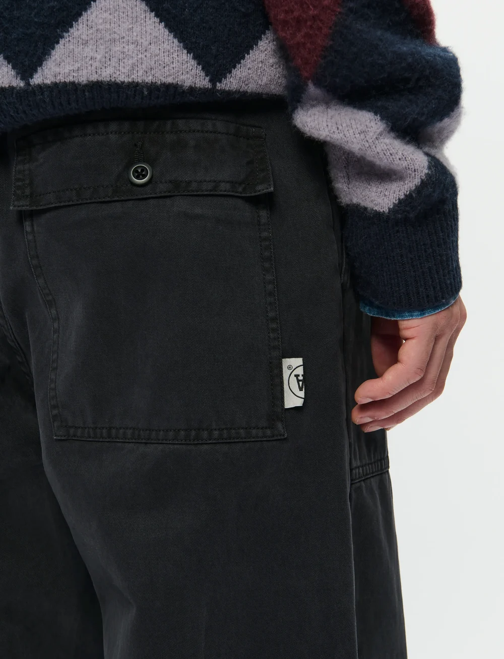 WOOD WOOD - WWHeino trousers 25184 - vabaaja püksid - black - 5