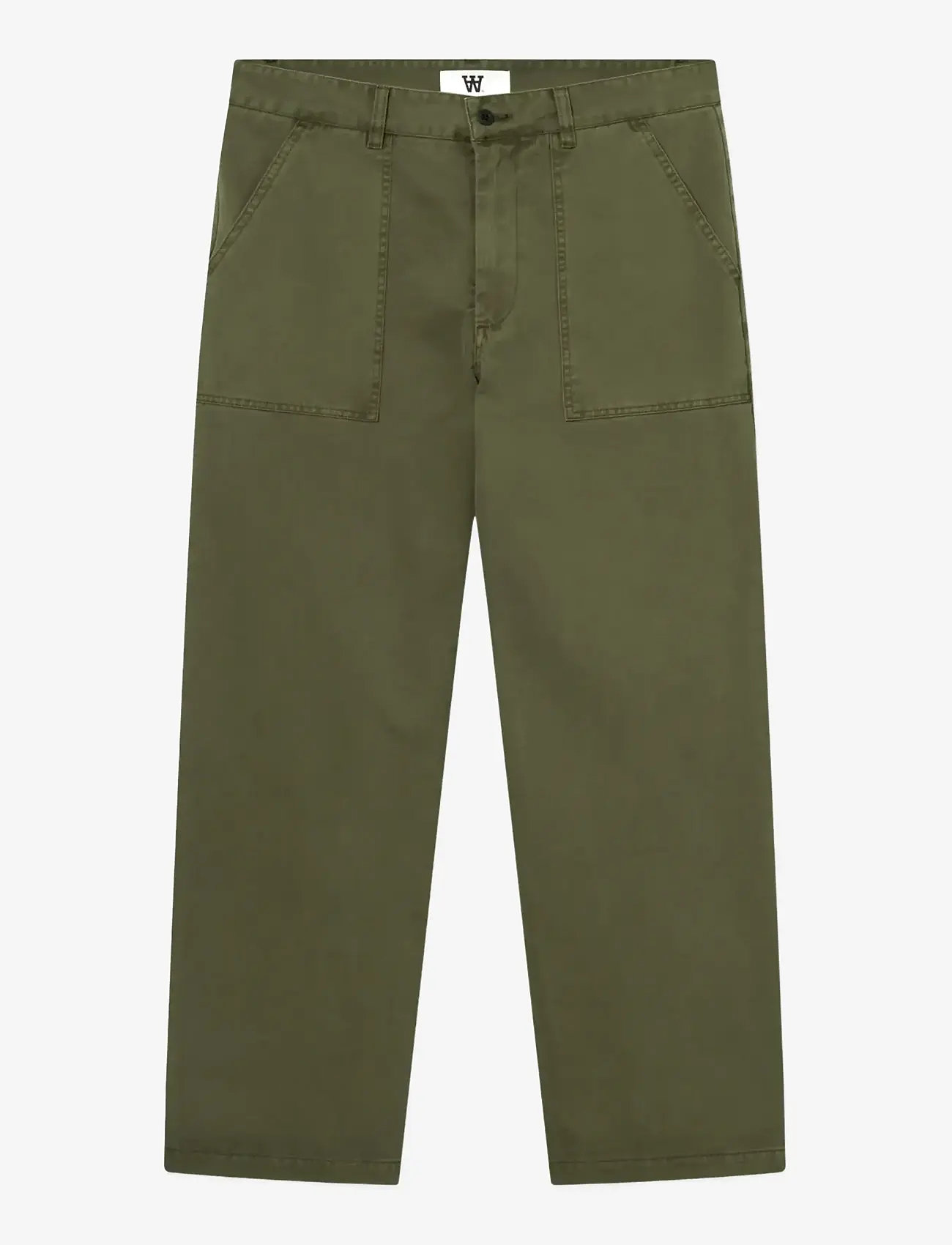 WOOD WOOD - WWHeino trousers 25184 - pantalon cargo - grape leaf - 1