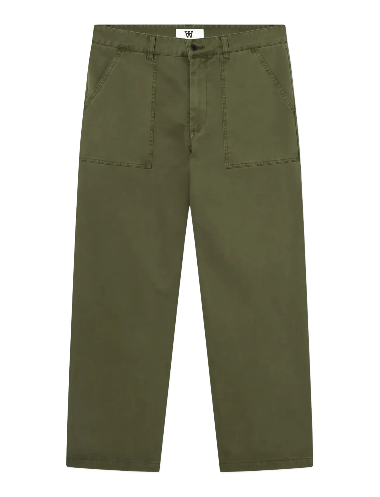 WOOD WOOD WWHeino trousers 25184 - Wood Wood Double A - GRAPE LEAF / khaki/green