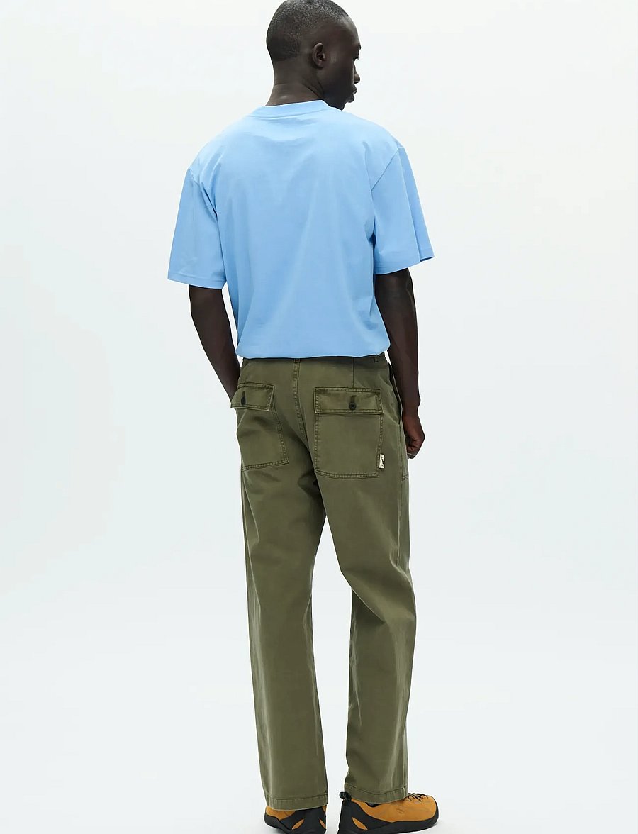 WOOD WOOD - WWHeino trousers 25184 - cargobyxor - grape leaf - 2