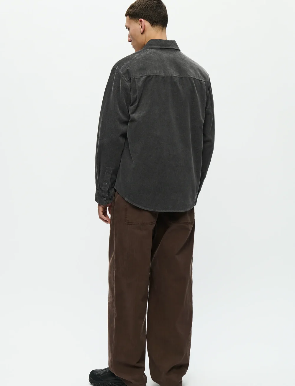 WOOD WOOD - WWCooper shirt 25204 - casual skjorter - black sand - 4