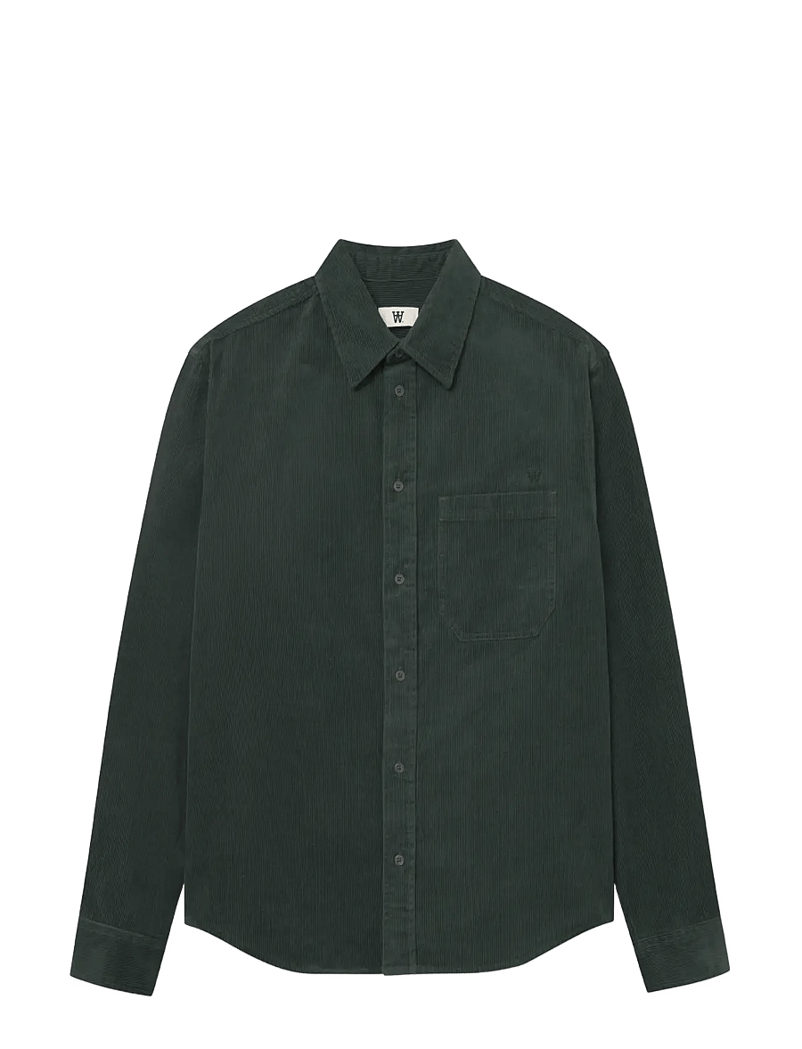 WOOD WOOD - WWCooper shirt 25204 - freizeithemden - green gables - 1
