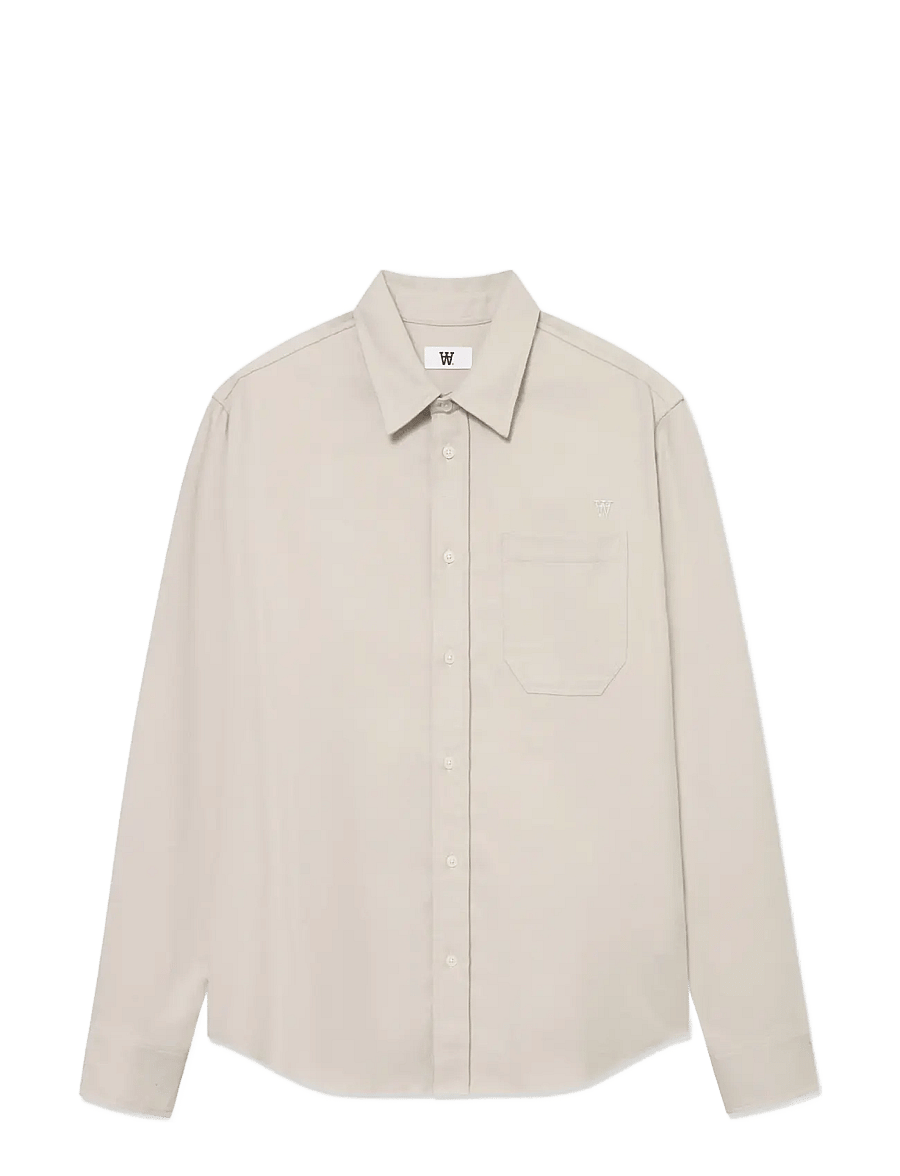 WOOD WOOD - WWCooper shirt 25235 - casual skjortor - moonstruck - 1