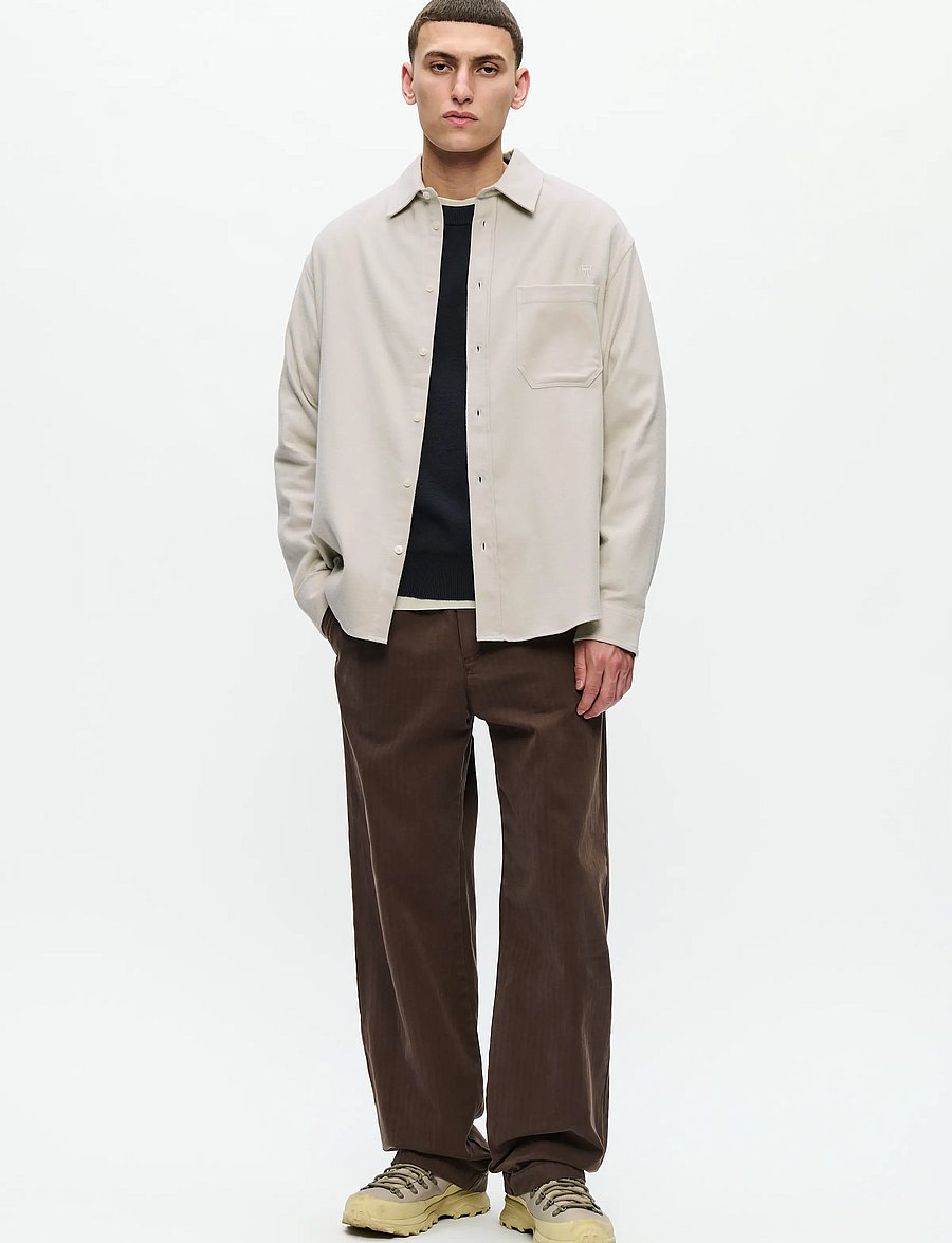 WOOD WOOD - WWCooper shirt 25235 - casual skjortor - moonstruck - 2