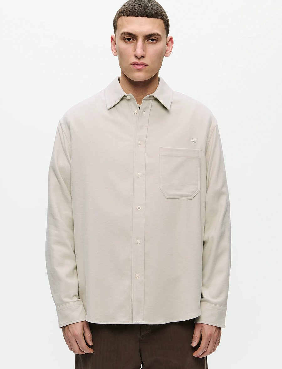 WOOD WOOD - WWCooper shirt 25235 - casual skjortor - moonstruck - 4