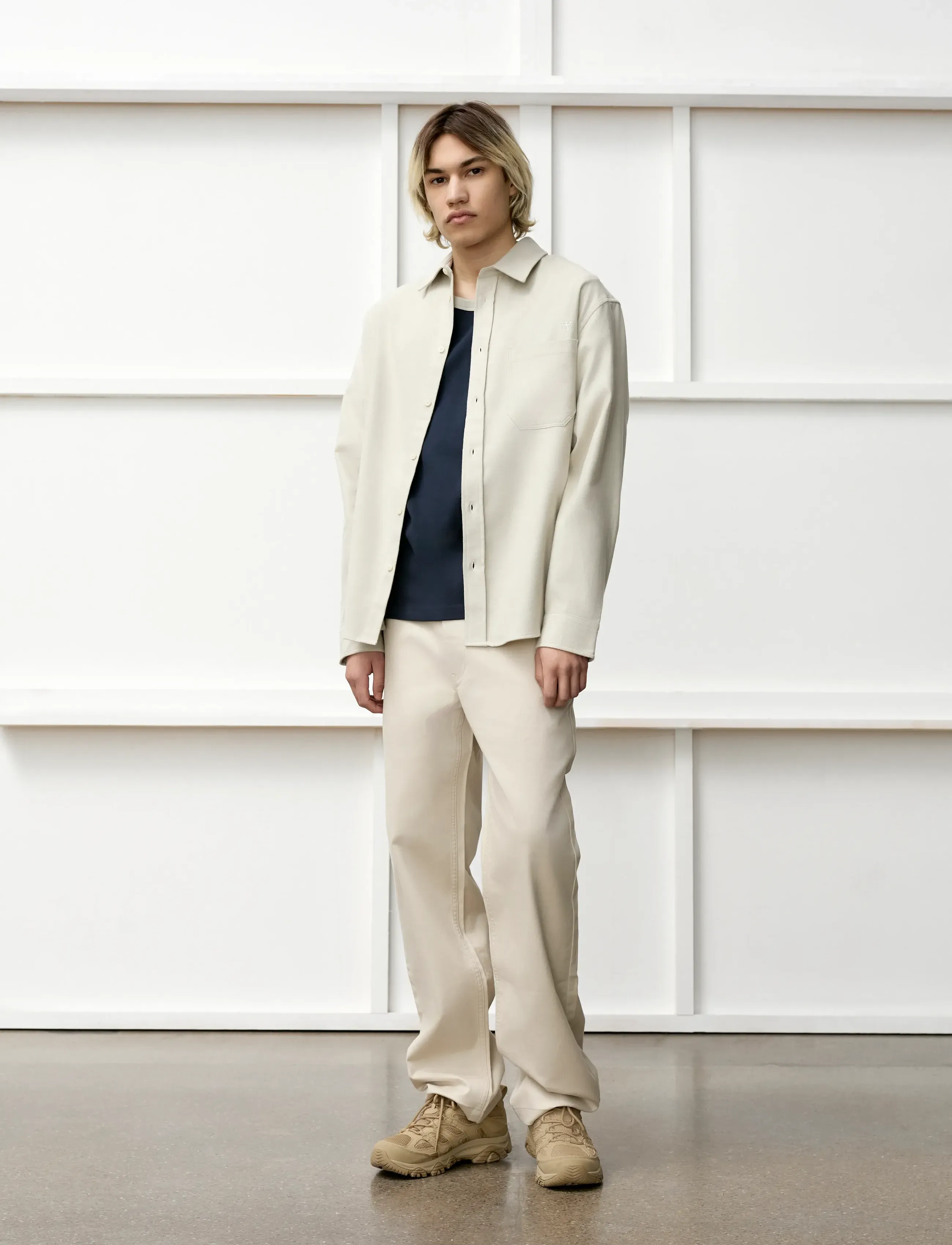WOOD WOOD - WWCooper shirt 25235 - casual skjorter - moonstruck - 5