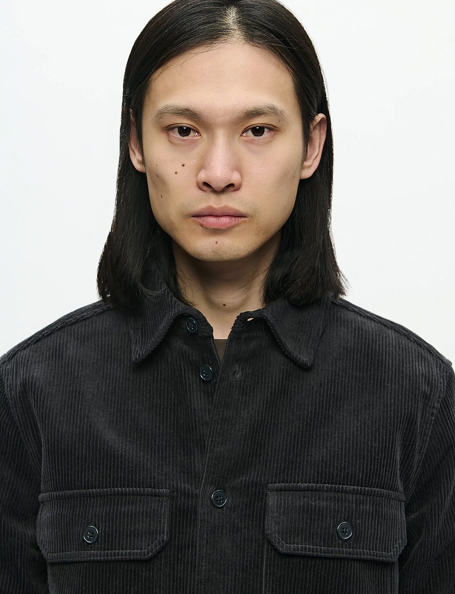 WOOD WOOD - WWClay overshirt 25188 - achetez par style - black sand - 0