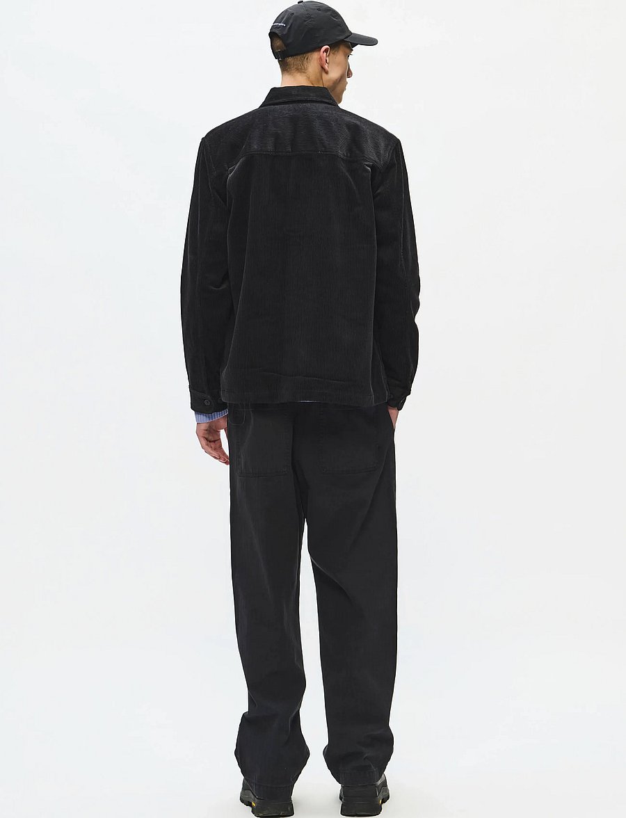 WOOD WOOD - WWClay overshirt 25188 - osta stiili järgi - black sand - 3