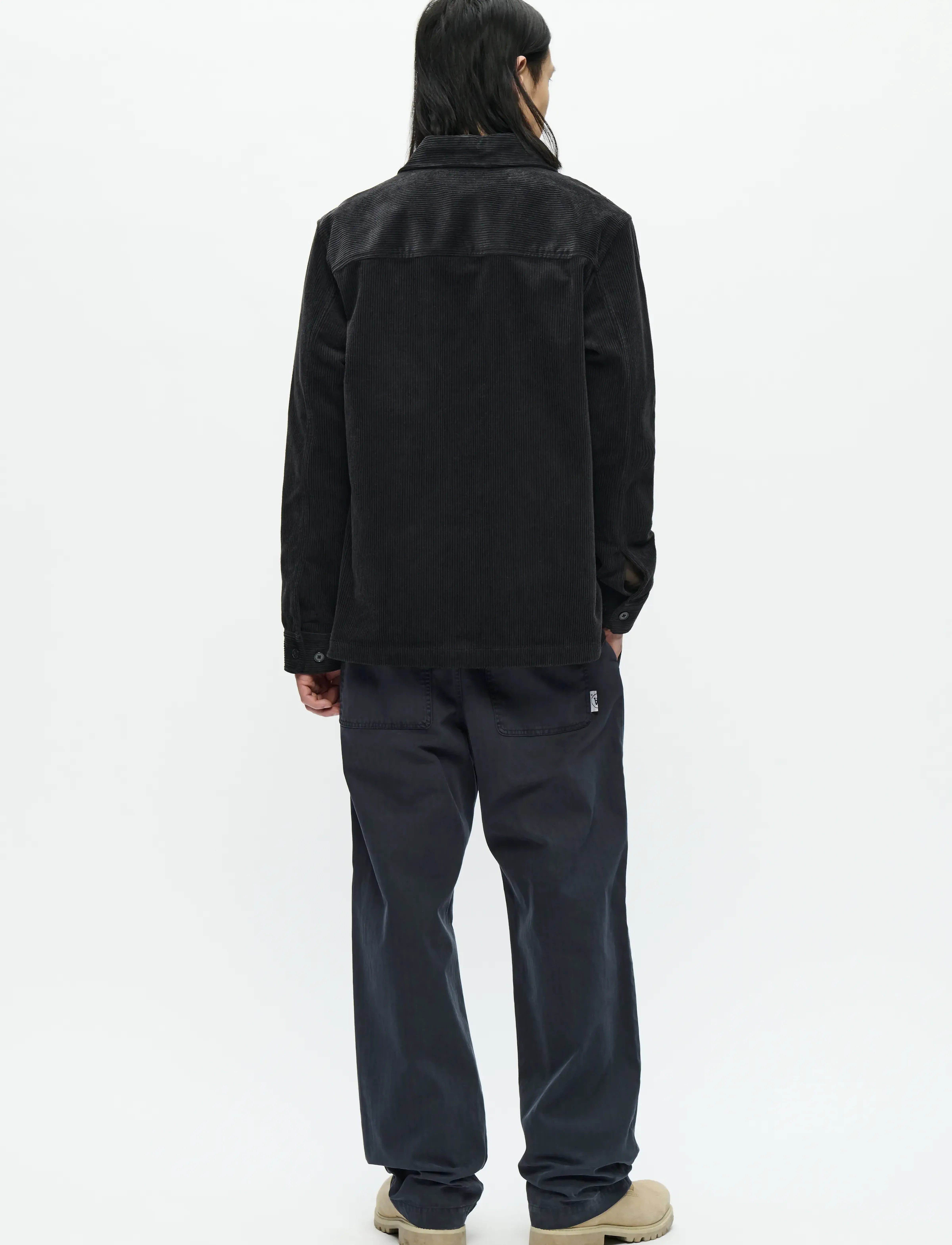 WOOD WOOD - WWClay overshirt 25188 - nach stil kaufen - black sand - 3