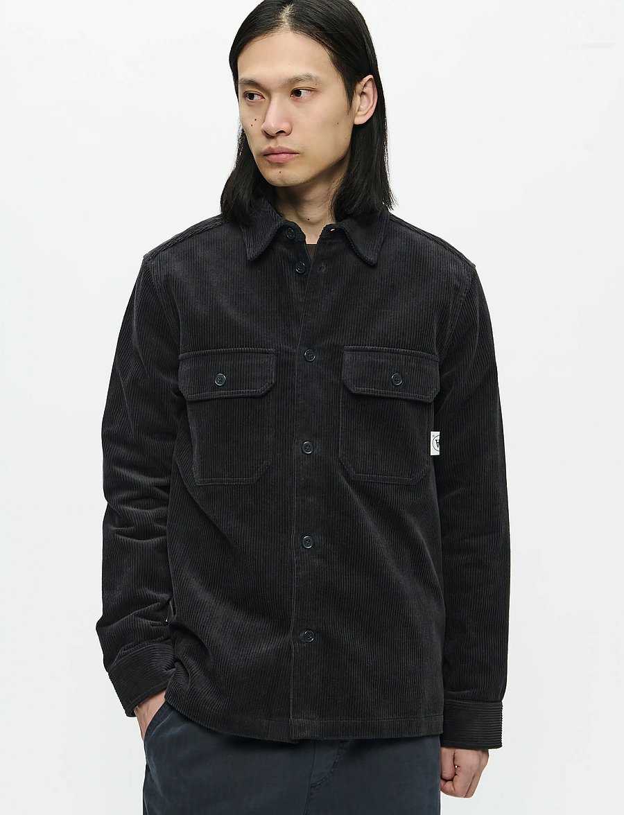 WOOD WOOD - WWClay overshirt 25188 - achetez par style - black sand - 4