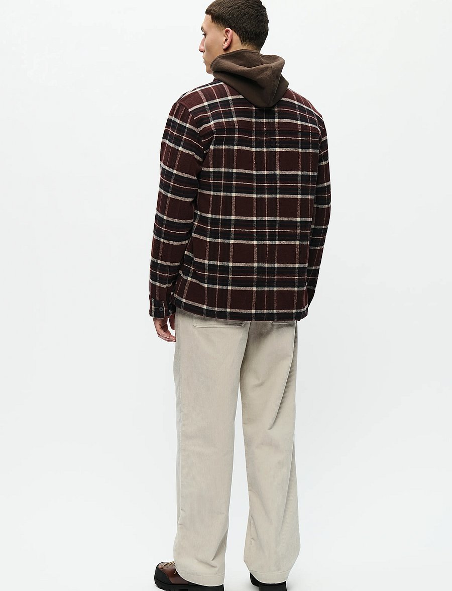 WOOD WOOD - WWClay overshirt 25213 - nach stil kaufen - decadent chocolate check - 3