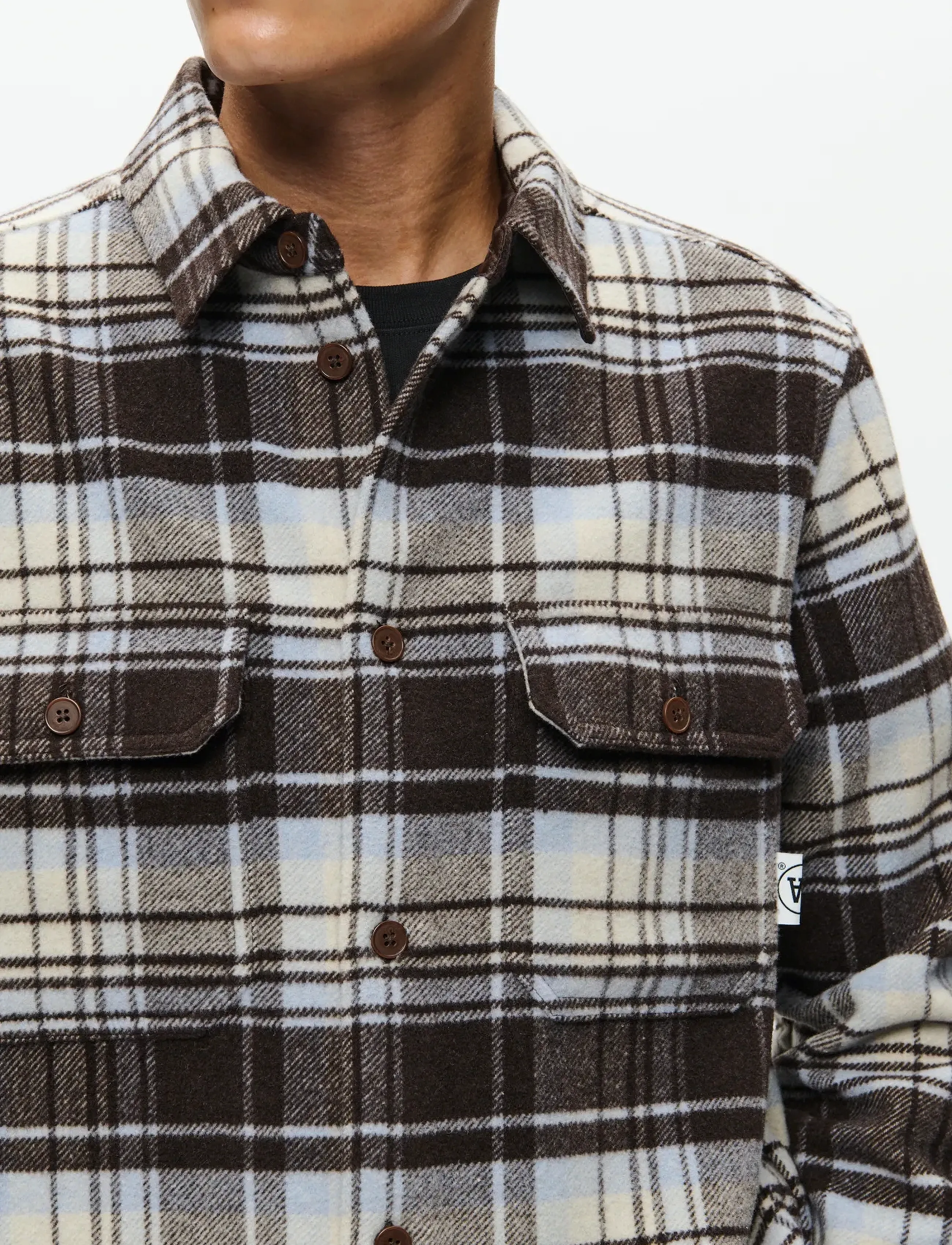 WOOD WOOD - WWClay overshirt 25213 - shop by style - chocolate torte check - 2