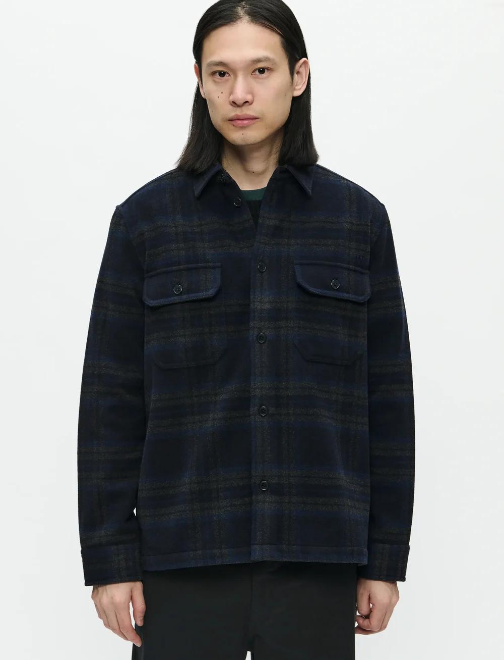 WOOD WOOD - WWClay overshirt 25213 - osta tyylin mukaan - salute check - 0