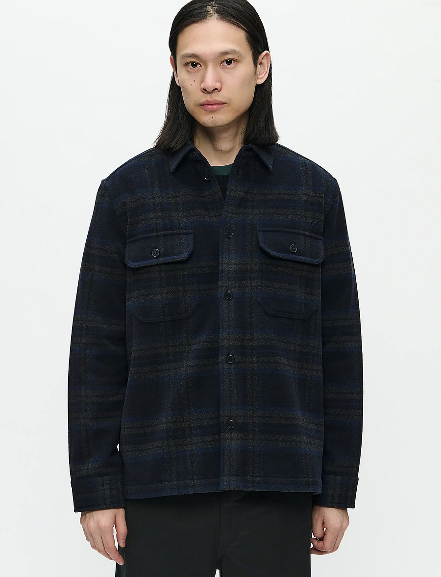 WOOD WOOD - WWClay overshirt 25213 - nach stil kaufen - salute check - 0