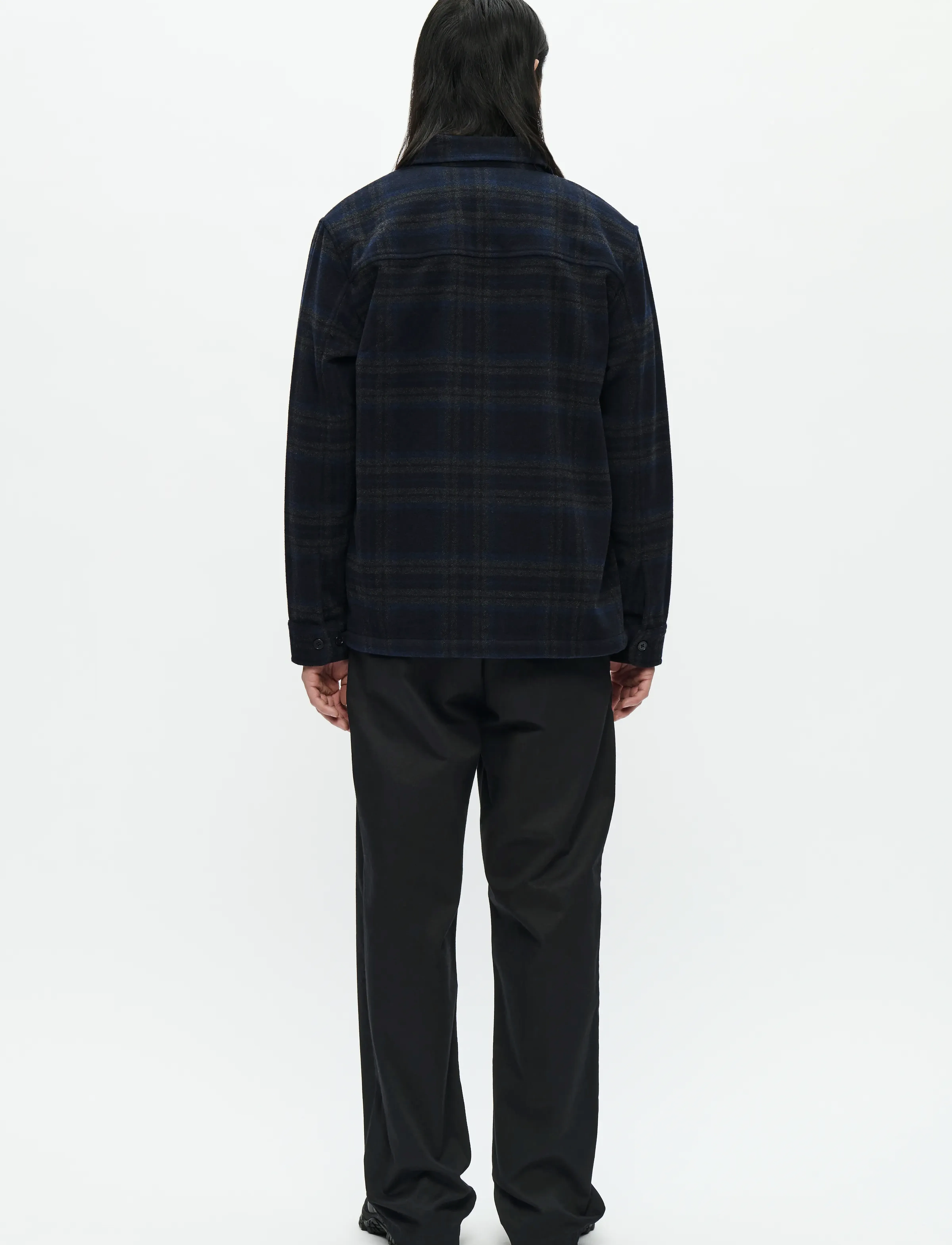 WOOD WOOD - WWClay overshirt 25213 - shoppa efter stil - salute check - 3