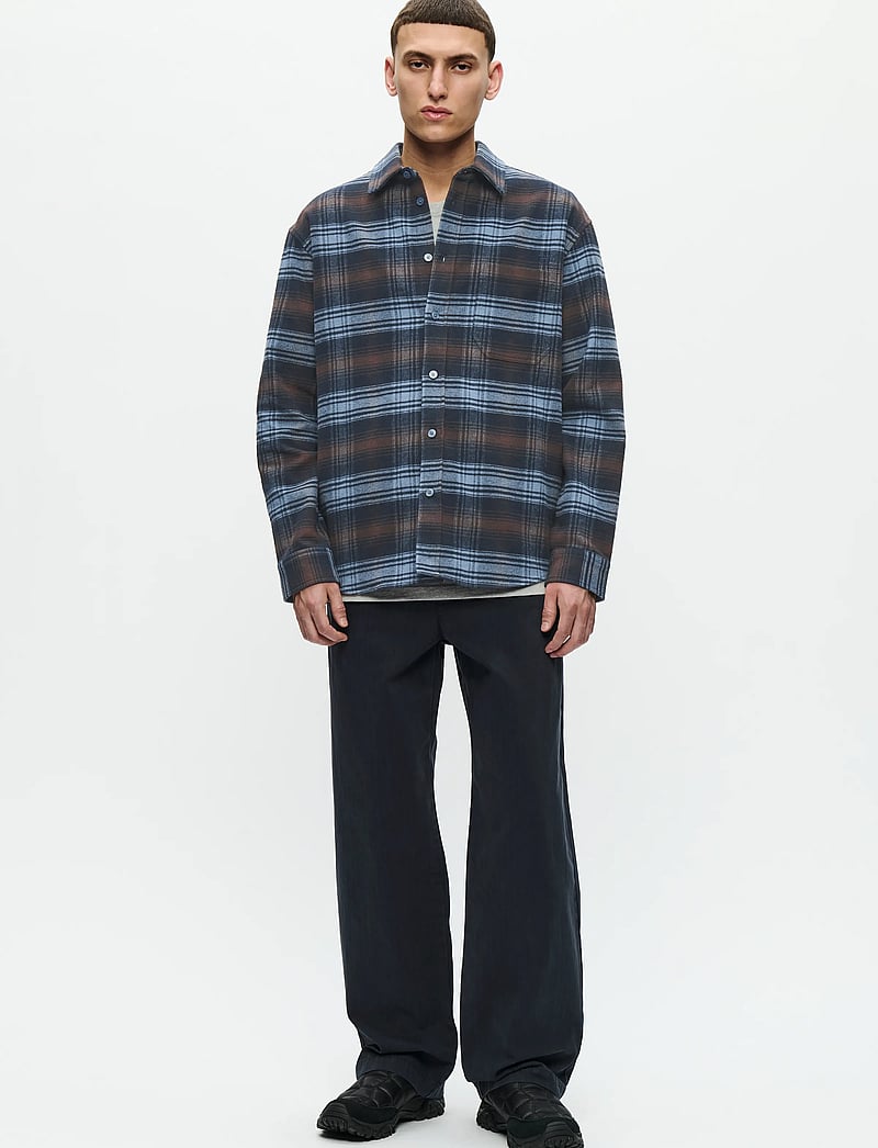 WOOD WOOD - WWCooper shirt 25236 - karierte hemden - bluefin check - 2