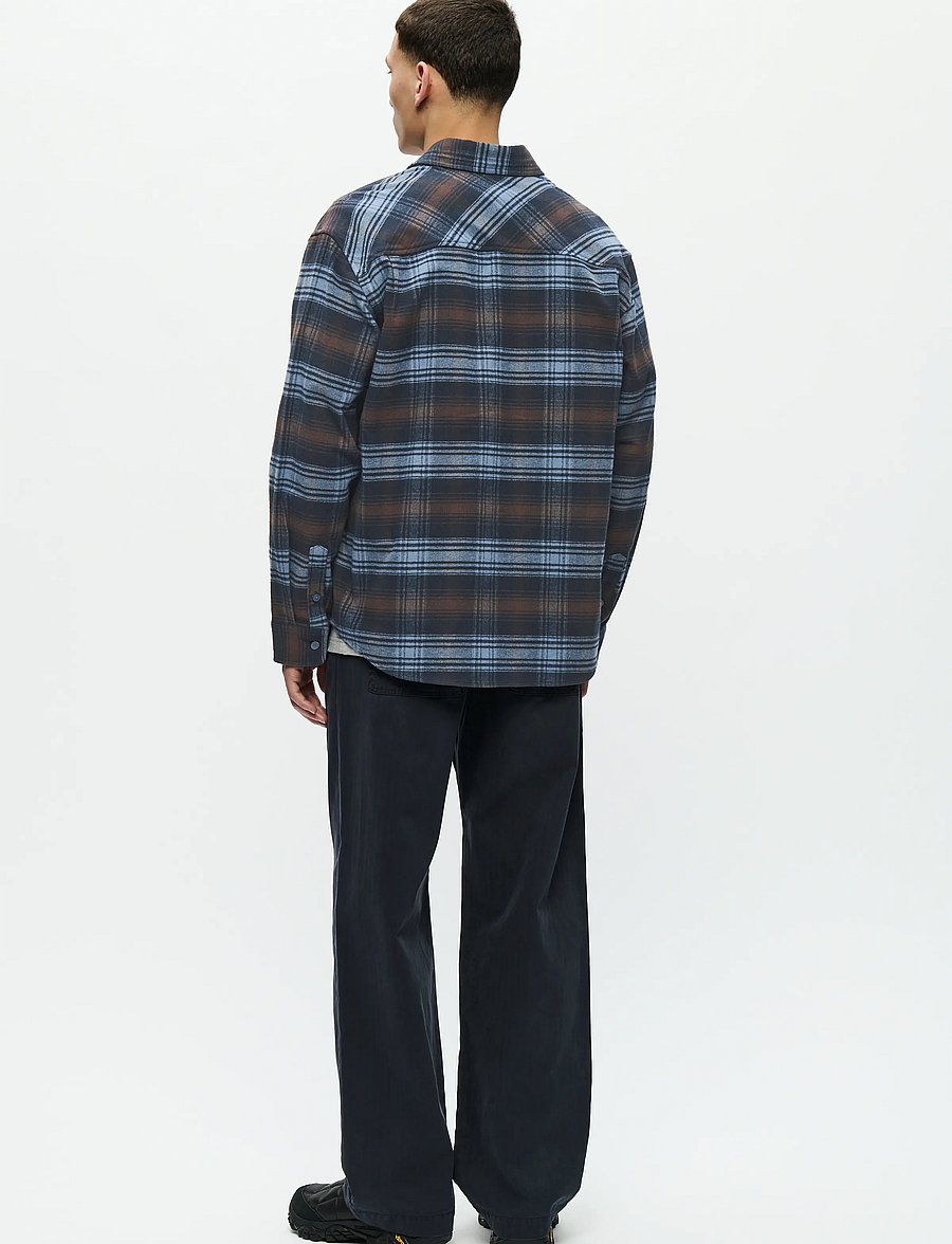 WOOD WOOD - WWCooper shirt 25236 - ruudulised särgid - bluefin check - 3