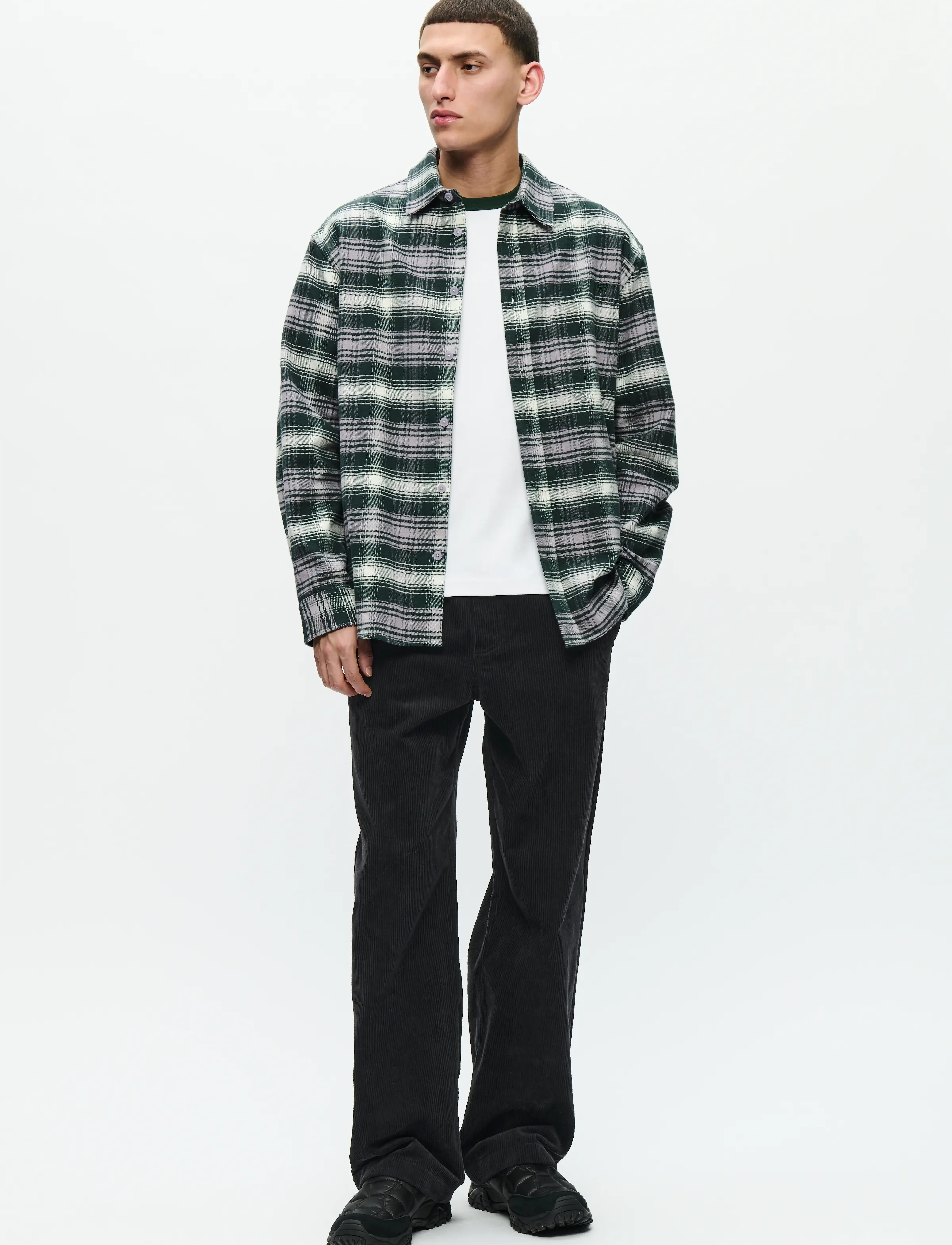 WOOD WOOD - WWCooper shirt 25236 - karierte hemden - minimal gray check - 2