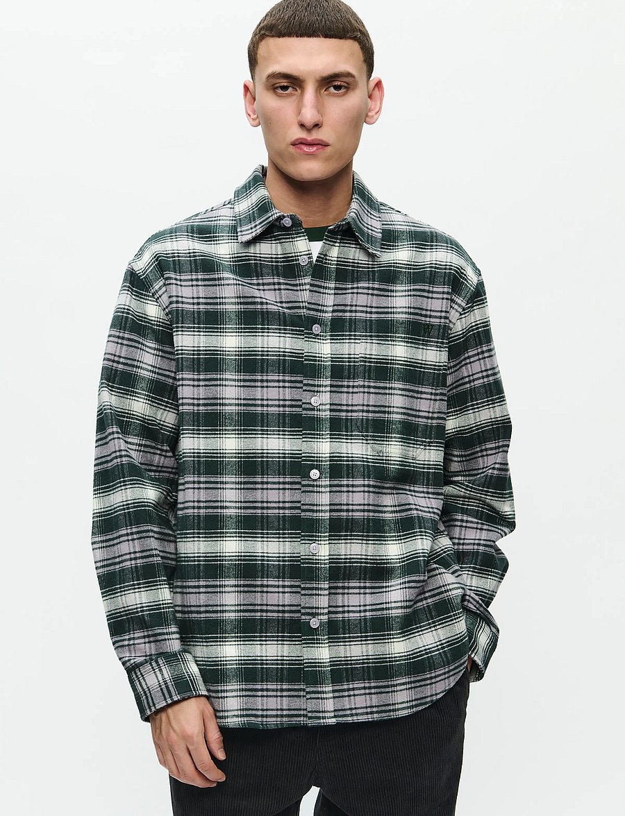 WOOD WOOD - WWCooper shirt 25236 - karierte hemden - minimal gray check - 3