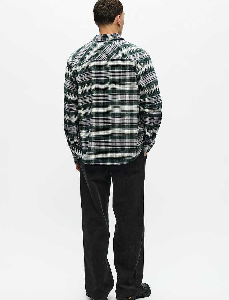 WOOD WOOD - WWCooper shirt 25236 - ternede skjorter - minimal gray check - 4