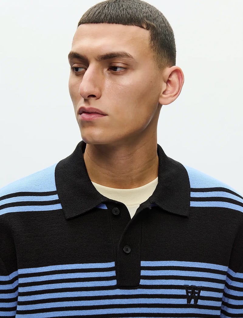 WOOD WOOD - WWCurt polo 25212 - kootud polosärgid - azurine stripe - 4