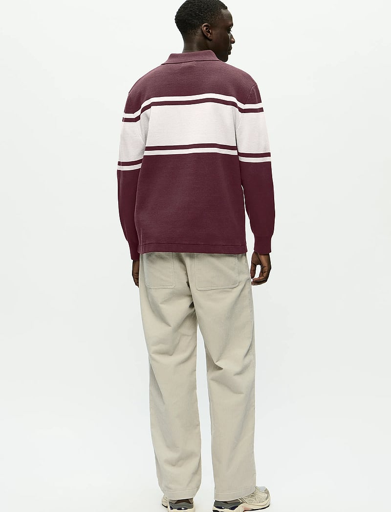 WOOD WOOD - WWCurt polo 25212 - knitted polos - decadent chocolate - 3