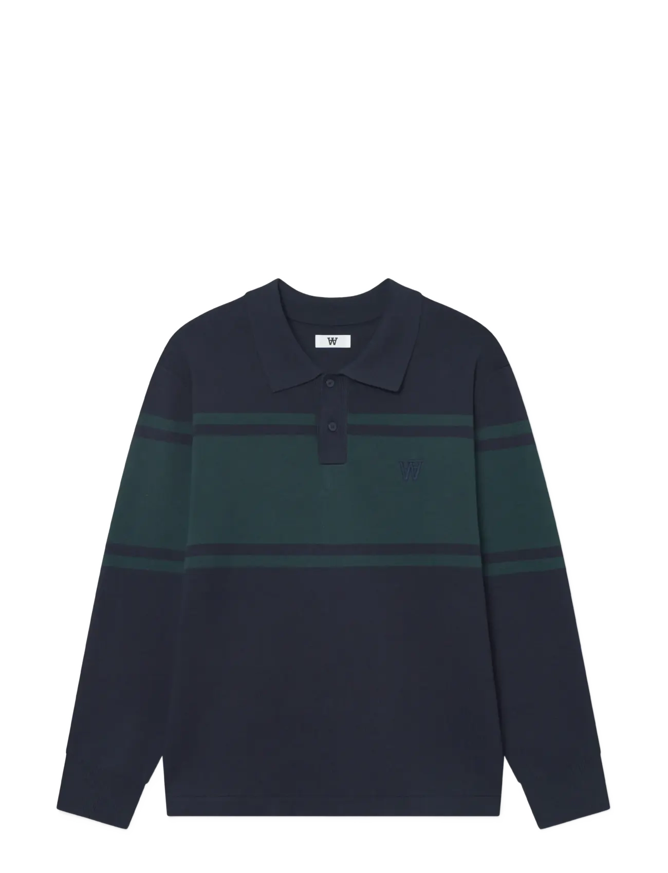 WOOD WOOD Wwcurt Polo 25212 Navy - S - Herren