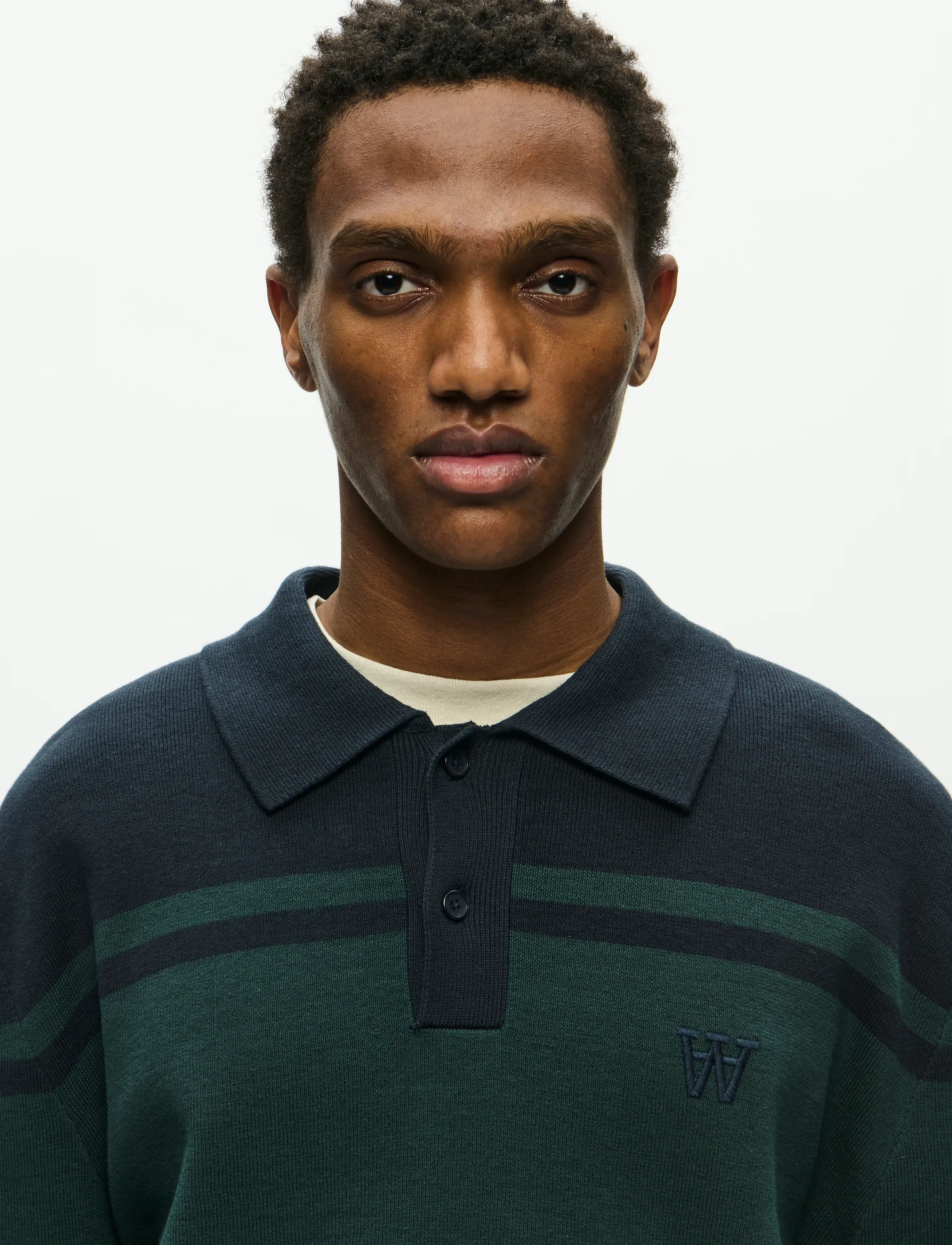 WOOD WOOD - WWCurt polo 25212 - poloer i strik med lange ærmer - salute - 4