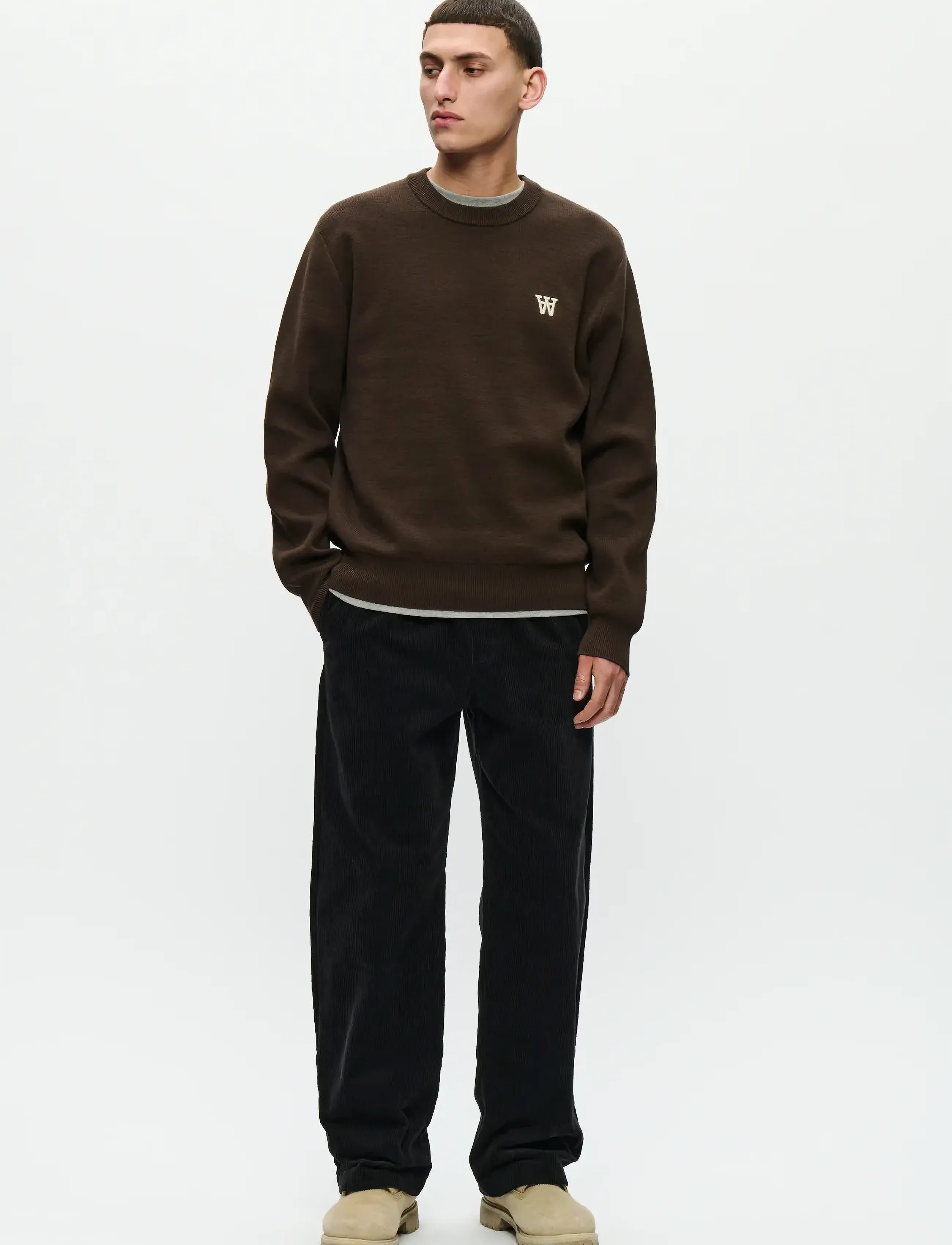 WOOD WOOD - WWCurt crew neck 25212 - rund hals - delicioso - 2