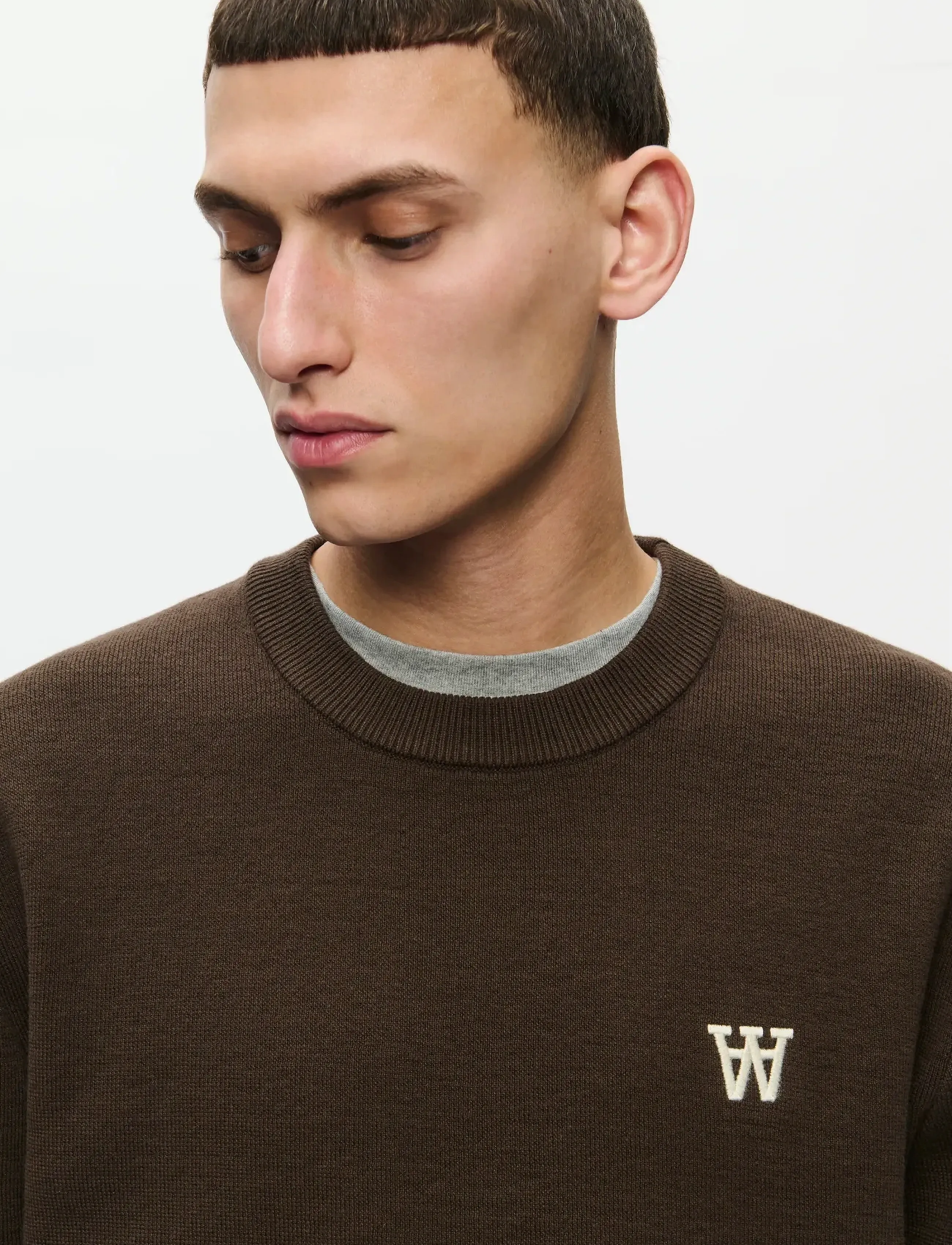 WOOD WOOD - WWCurt crew neck 25212 - rund hals - delicioso - 4