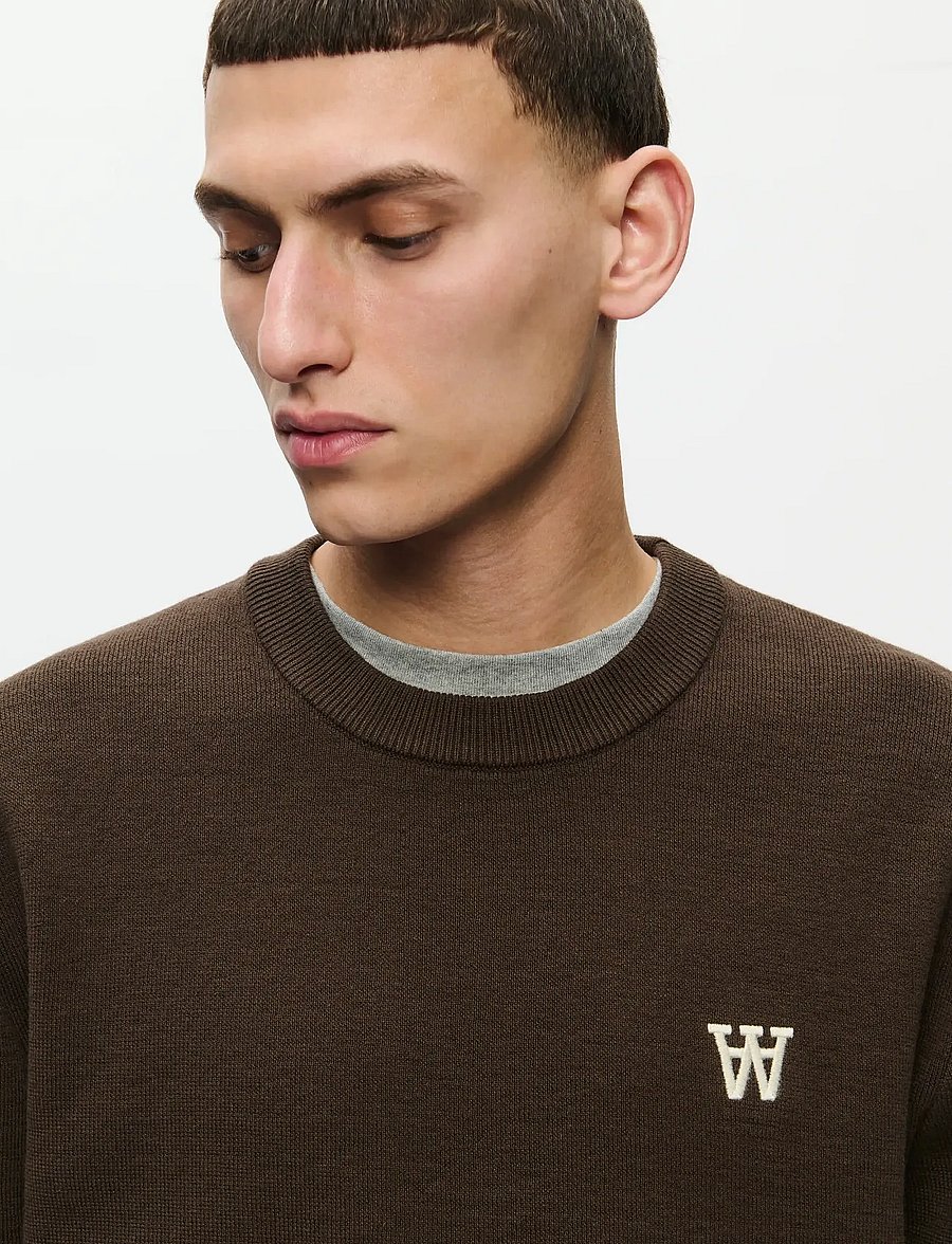 WOOD WOOD - WWCurt crew neck 25212 - round necks - delicioso - 4