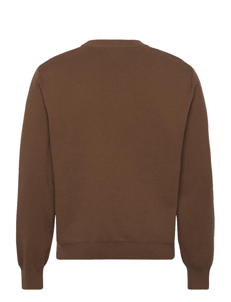 WOOD WOOD - WWCurt crew neck 25212 - round necks - desert palm - 2
