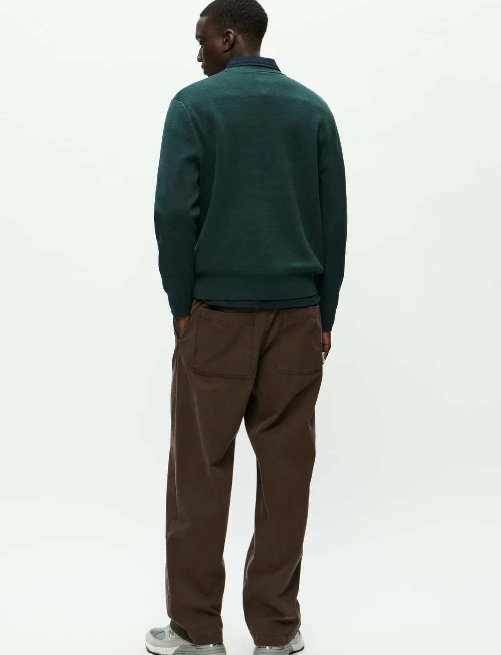WOOD WOOD - WWCurt crew neck 25212 - rund hals - green gables - 4
