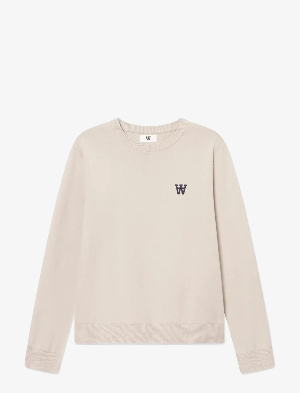 WOOD WOOD - WWCurt crew neck 25212 - rundhalsad - moonstruck - 1