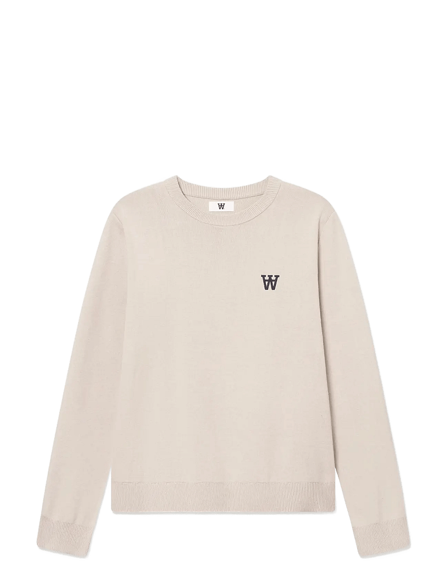 WOOD WOOD - WWCurt crew neck 25212 - round necks - moonstruck - 1