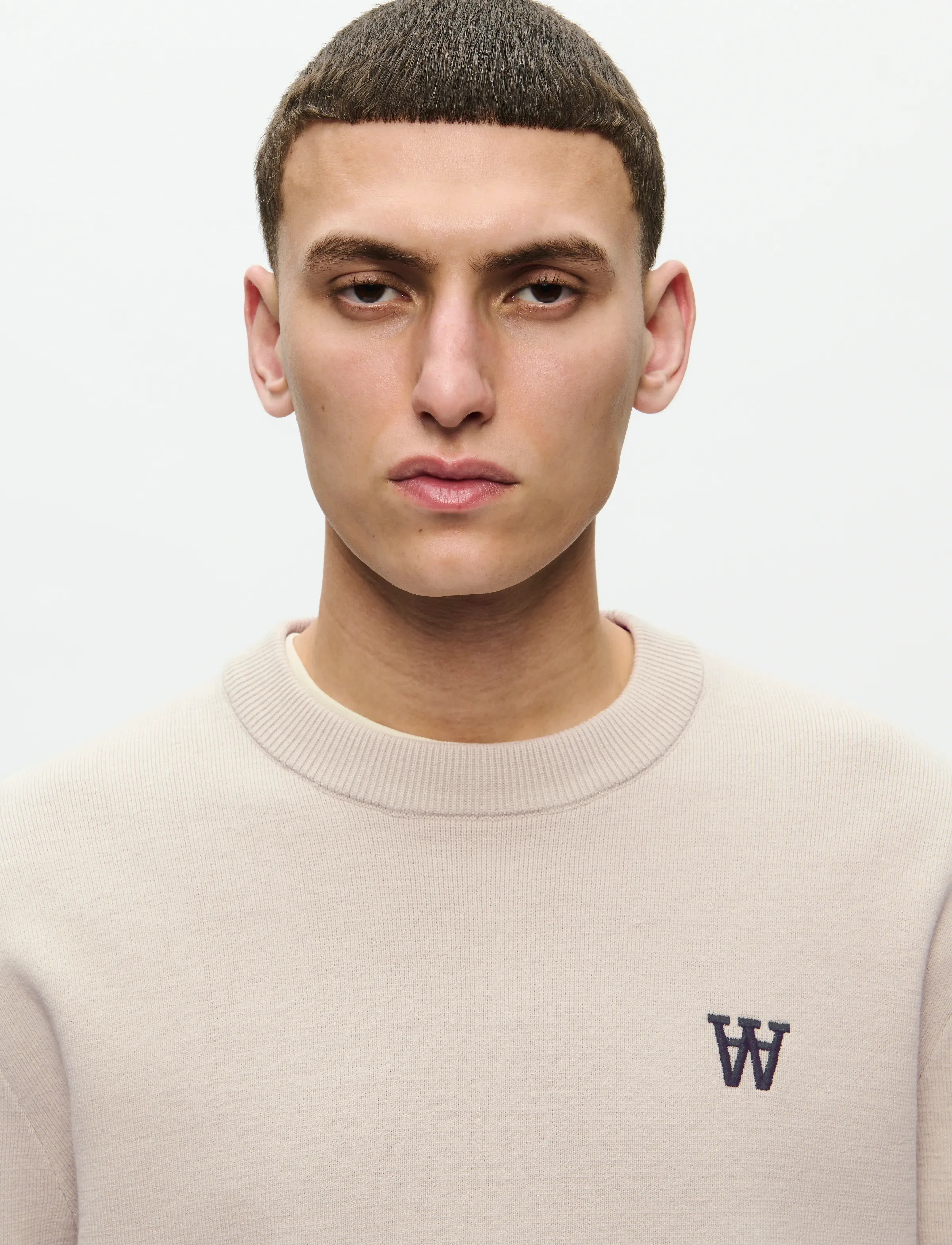 WOOD WOOD - WWCurt crew neck 25212 - rund hals - moonstruck - 4