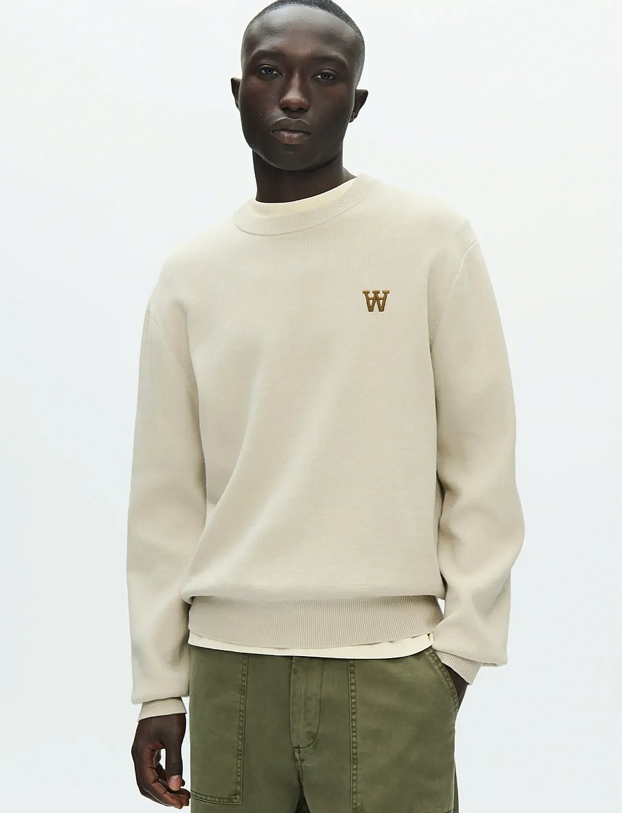 WOOD WOOD - WWCurt crew neck 25212 - rundhals - moonstruck x - 0
