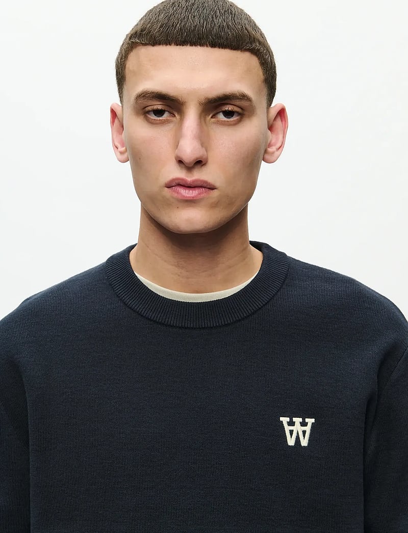 WOOD WOOD - WWCurt crew neck 25212 - rundhalsad - salute - 2