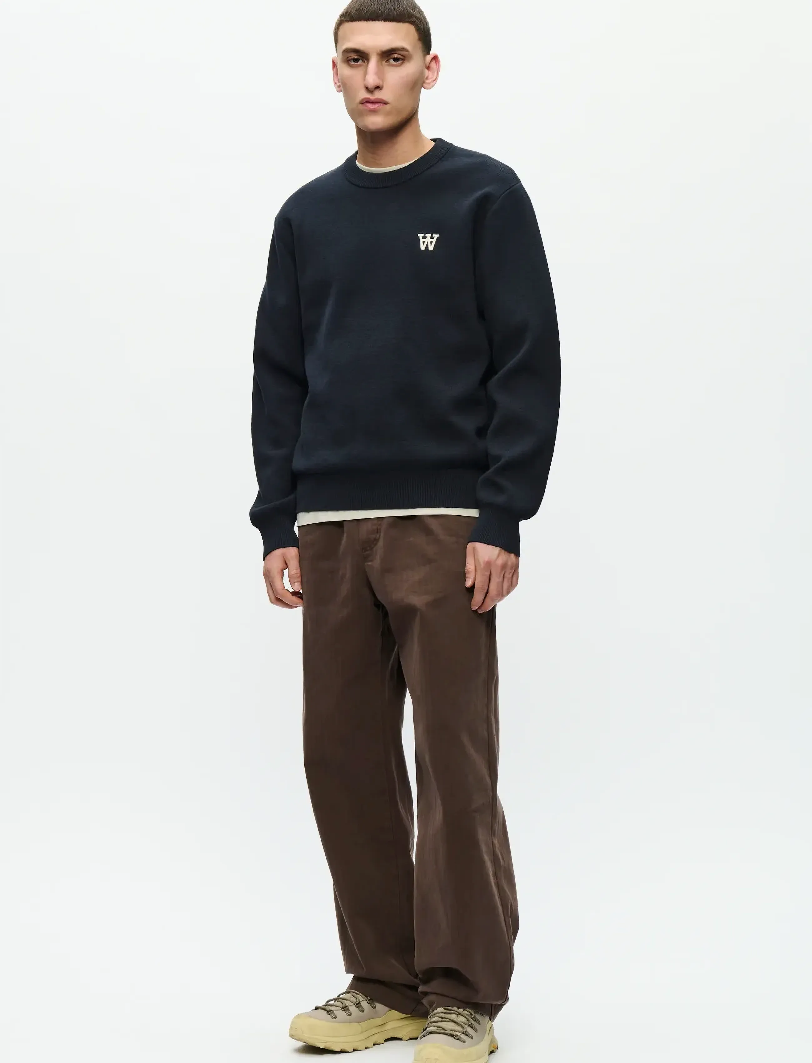 WOOD WOOD - WWCurt crew neck 25212 - rund hals - salute - 4