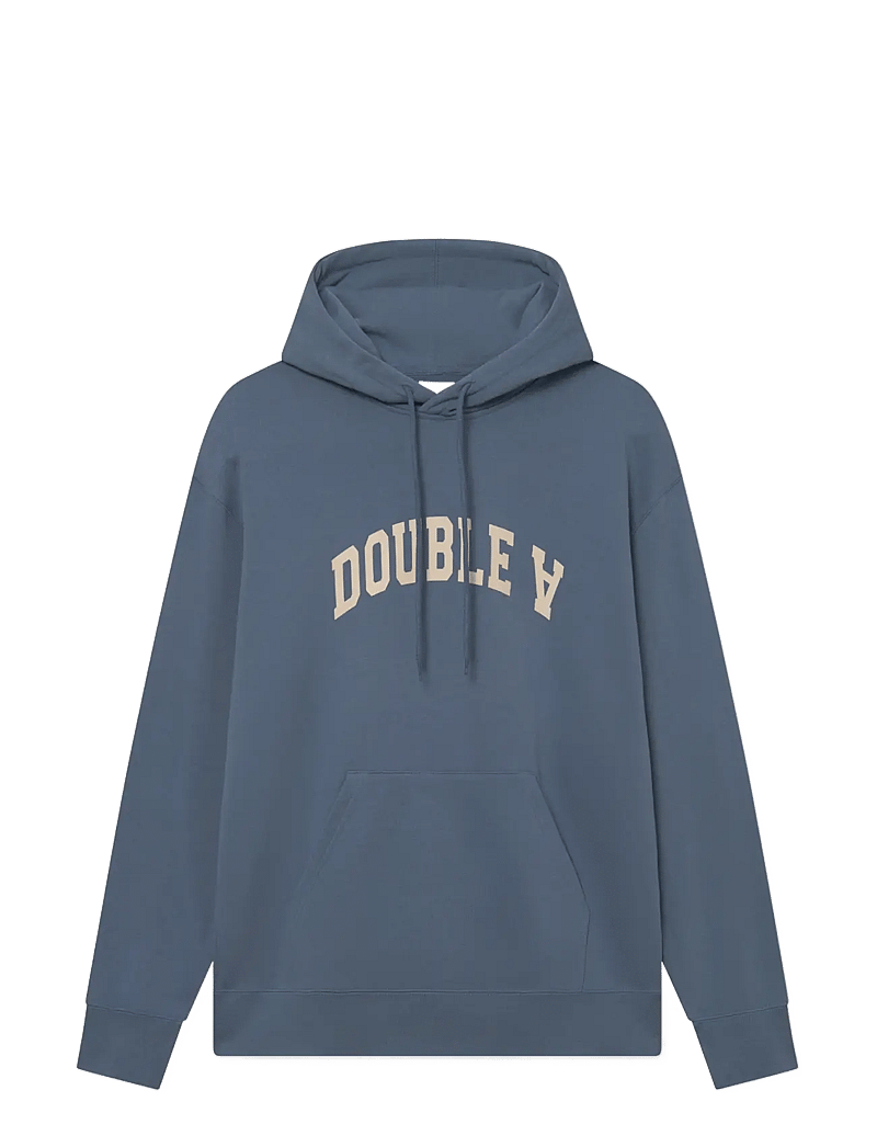 WOOD WOOD - WWJames hoodie AAarc 25219 - hættetrøjer - bluefin - 1