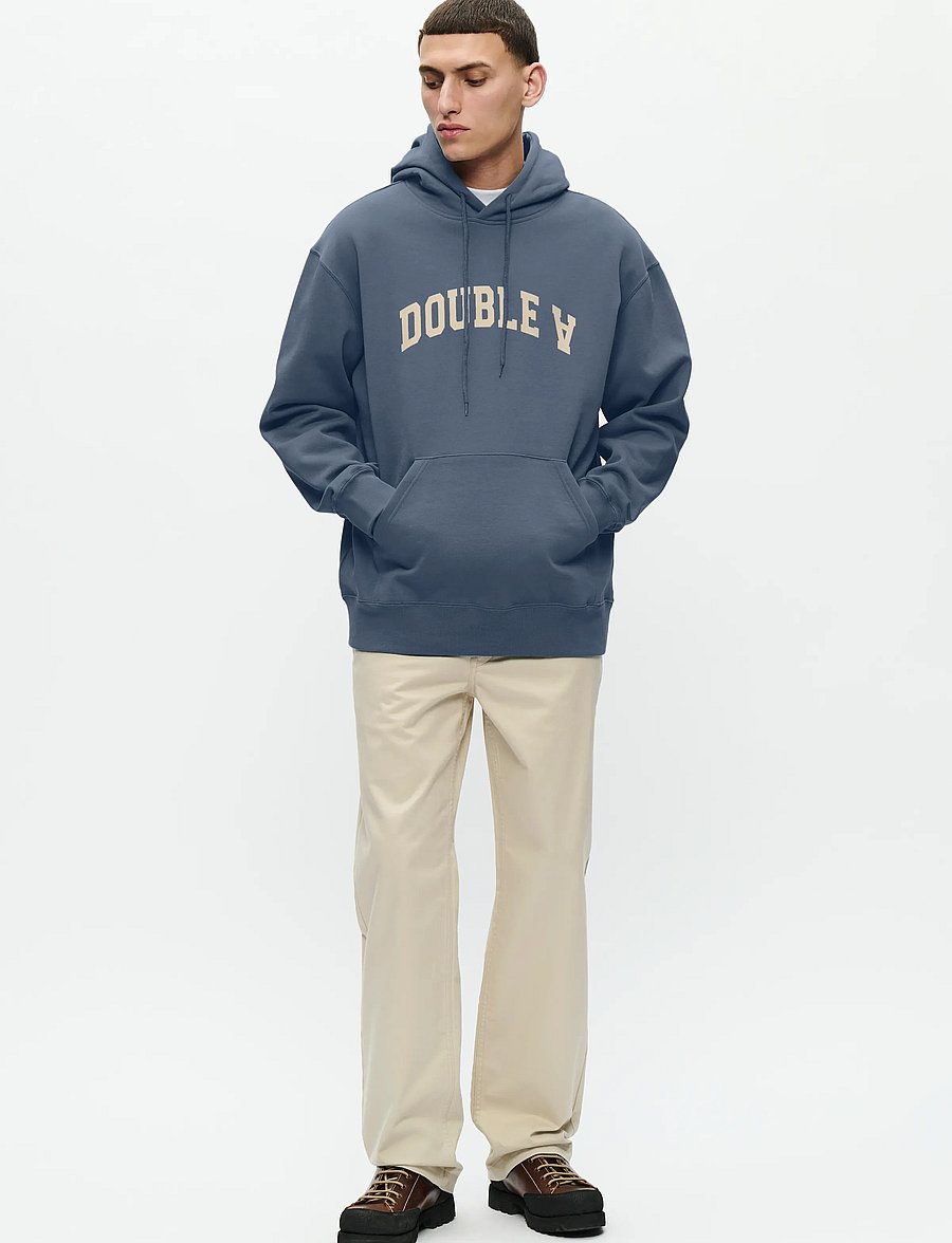 WOOD WOOD - WWJames hoodie AAarc 25219 - kapuzenpullover - bluefin - 2