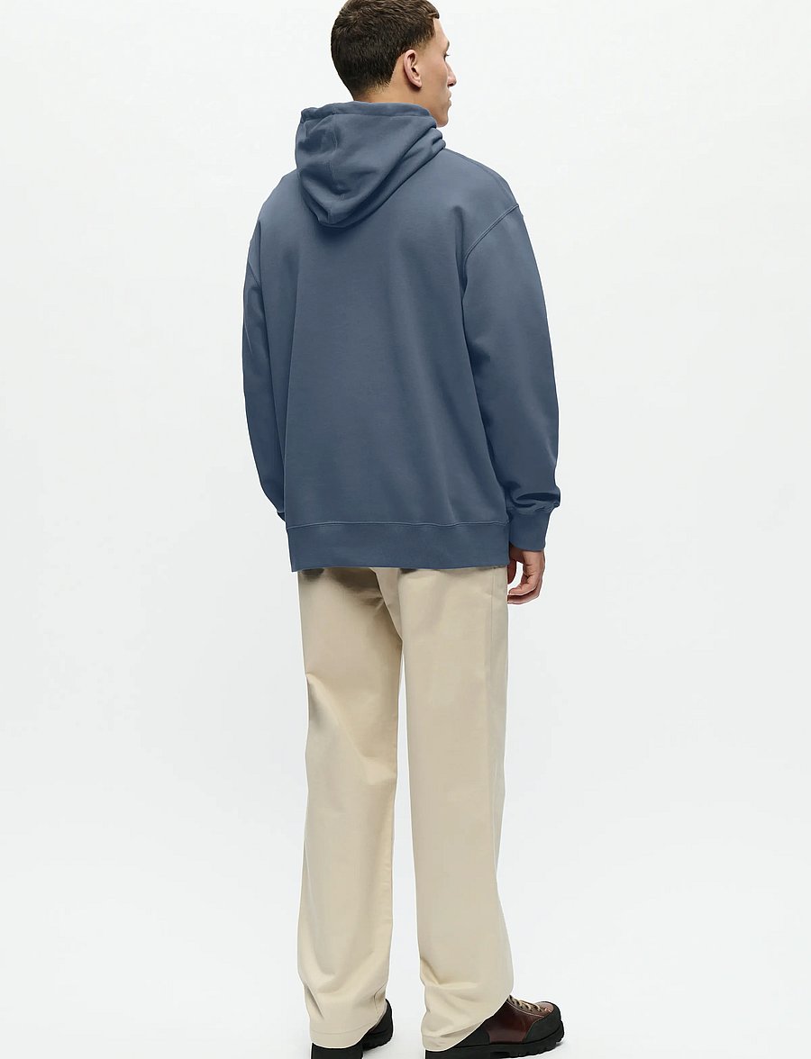 WOOD WOOD - WWJames hoodie AAarc 25219 - kapuzenpullover - bluefin - 3