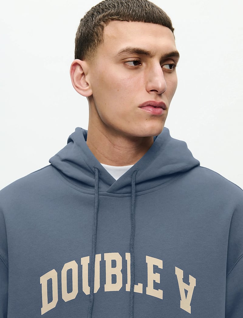 WOOD WOOD - WWJames hoodie AAarc 25219 - hættetrøjer - bluefin - 4